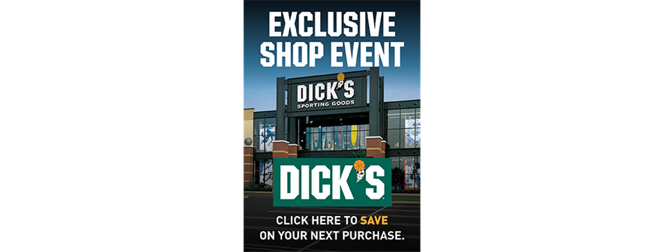 Dick's Sporting Goods Weekend 20% Off