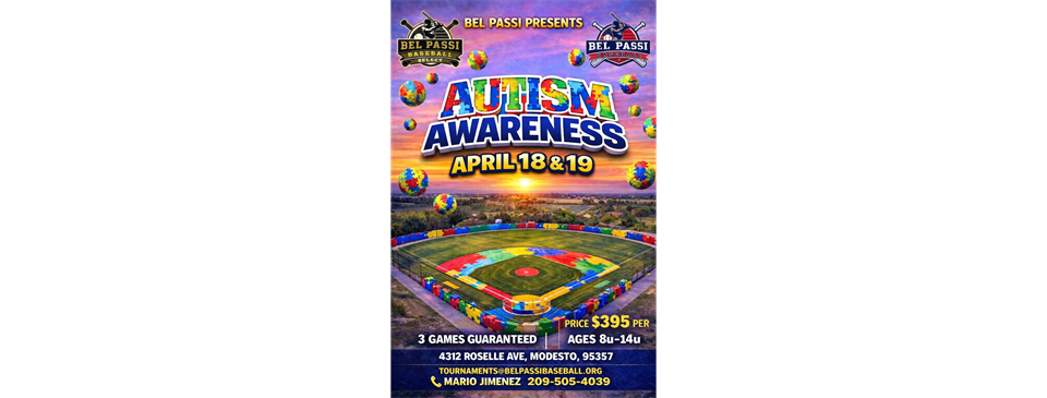 Autism Awareness Tournament- April 2026
